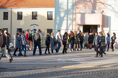 Monikos Linkytės koncerto akimirka