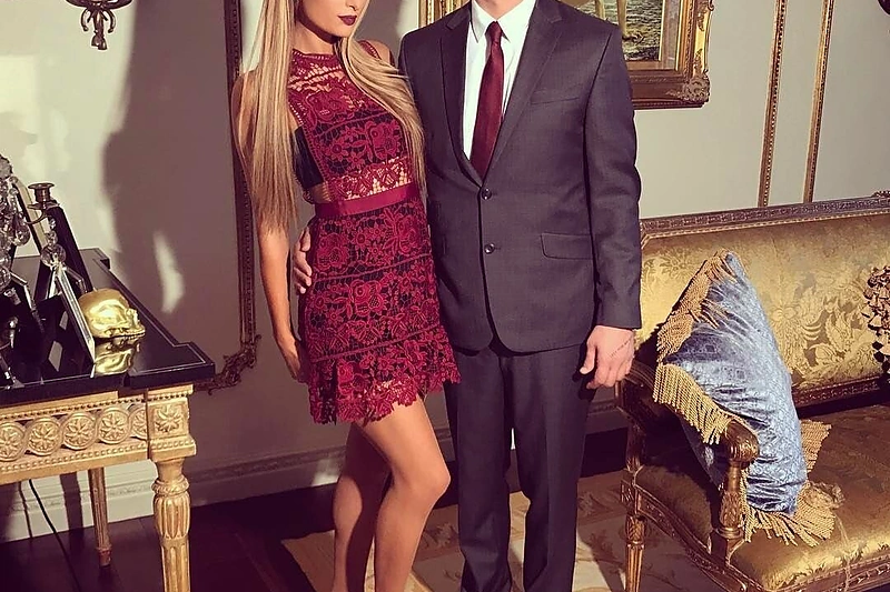 Paris Hilton ir Chrisas Zylka