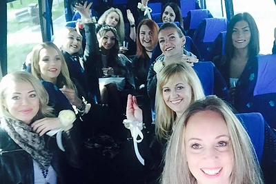 Gerdos, buvusios Stiklickienės, mergvakario akimirkos