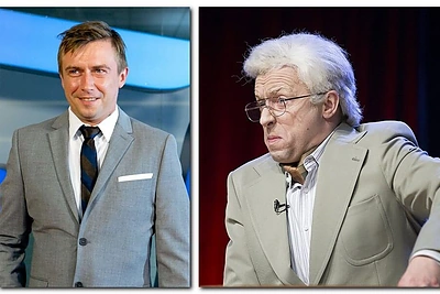 Aktorius Marius Jampolskis įkūnijo žurnalistą Algimantą Čekuolį