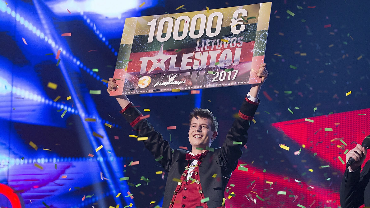 „Lietuvos talentų“ finalo nugalėtojas - Kasparas