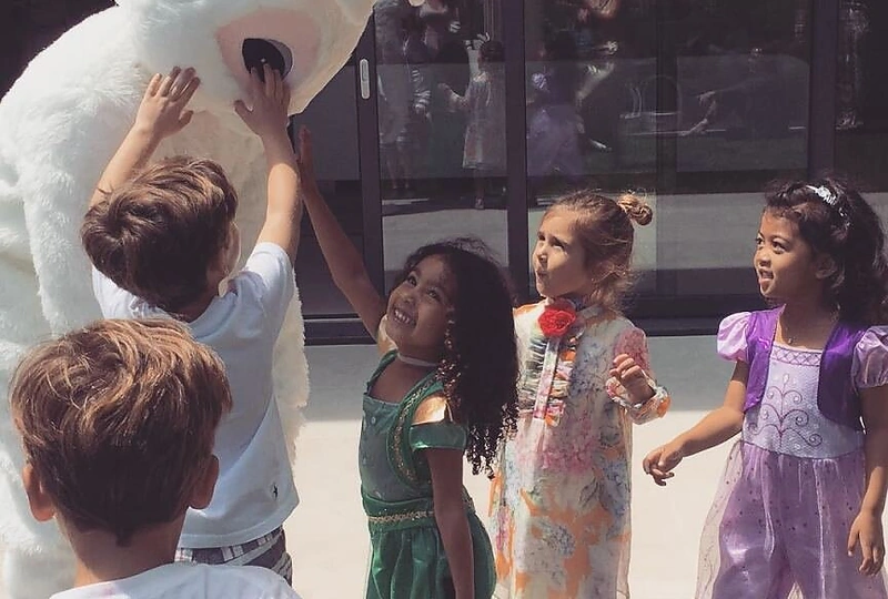 Kim Kardashian ir Kanye Westo šeimos Velykos