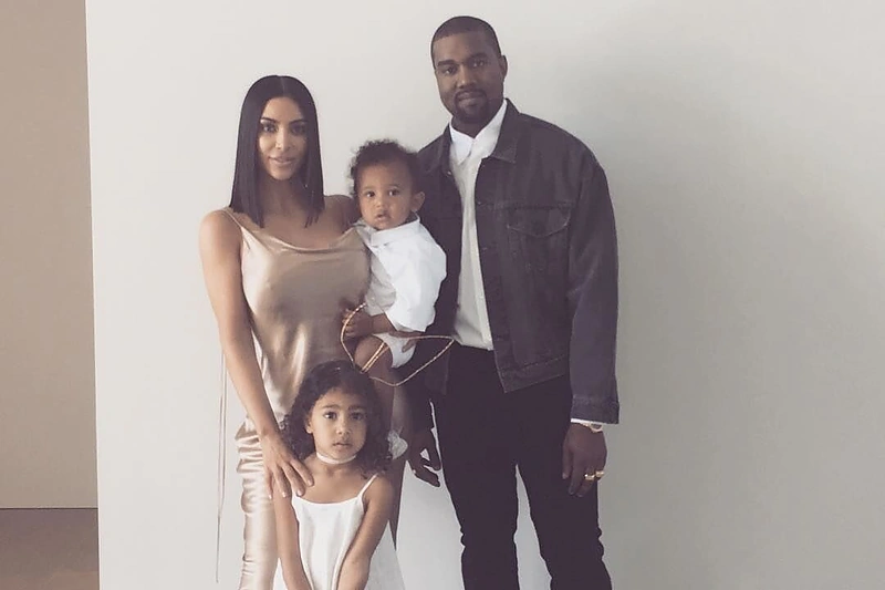 Kim Kardashian ir Kanye Westo šeimos Velykos