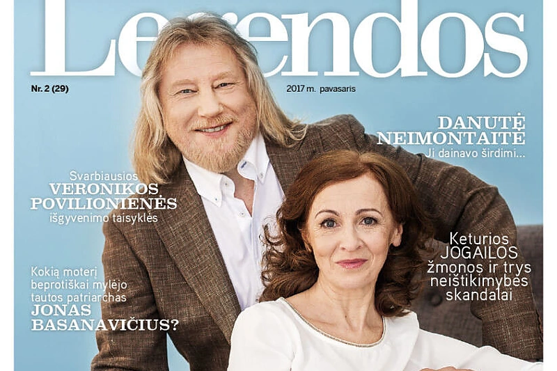 „Legendų" viršelio herojai Elvyra Piškinaitė ir Algirdas Latėnas: „Aktoriui šeimos labai reikia“