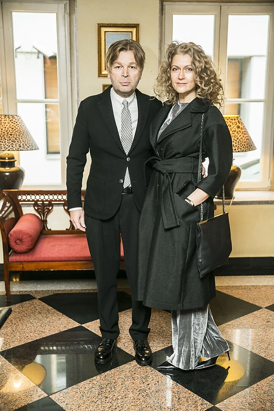 Dizainerė Ramunė Piekautaitė ir verslininkas Kęstutis Verslovas