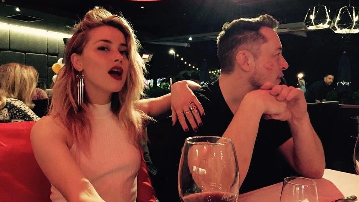 Amber Heard ir Elonas Muskas
