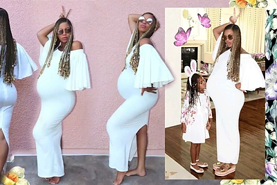 Storule išvadinta Beyonce erzina internautus tyčia išryškindama nėščiosios pilvą