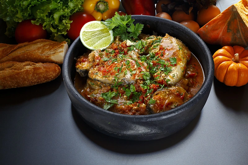 Žuvies ir moliūgų troškinys