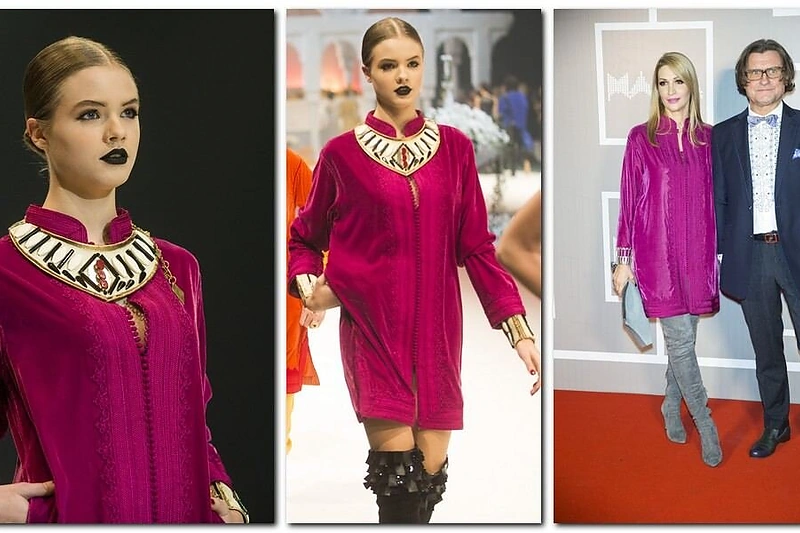 Dizainerio Juozo Statkevičiaus kurtas apdaras patiko Dainai Bosas