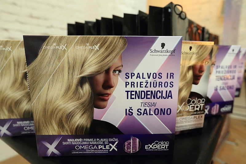 Naujieji plaukų dažai