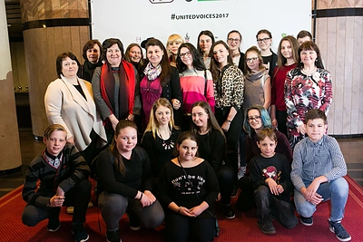 Labdaringo renginio akimirka