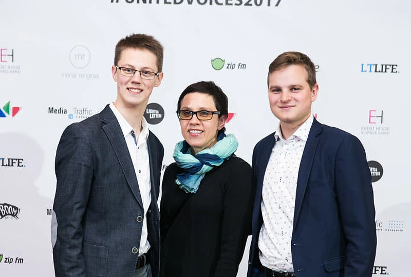 Labdaringo renginio akimirka