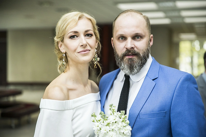 Laimono Paulausko ir Elenos Kanapickaitės vestuvių akimirka