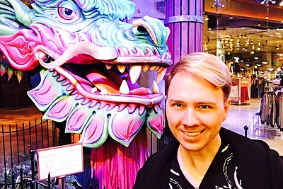 Manto Wizard kelionės į Las Vegasą akimirka