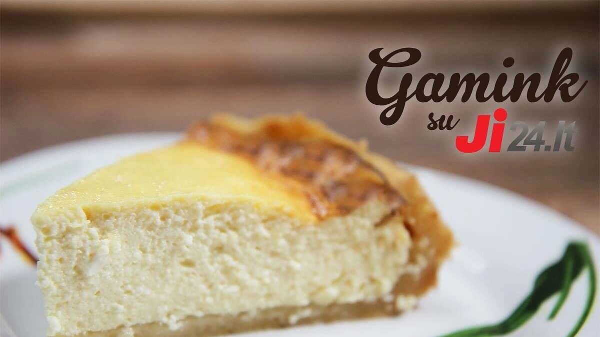 Skanusis varškės pyragas