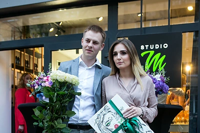 Grožio salono „Studio M“ gimtadienio akimirkos