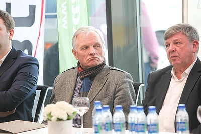 Modestas Pitrėnas Pažaislio muzikos festivalį pristatančioje spaudos koncerencijoje