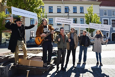 Vilniuje vyko pirmasis mitingas prieš dvasinį terorizmą ir draudimus