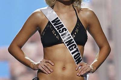 "Mis JAV" konkurso akimirkos Las Vegase