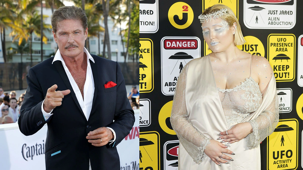 Suimta Davido Hasselhoffo dukra Hayley