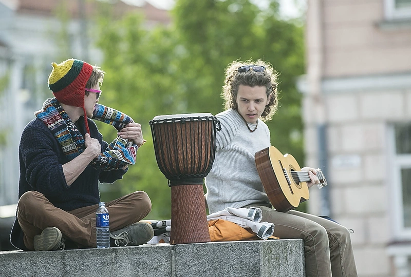Jurgio Didžiulio surengtos muzikos eisenos akimirkos