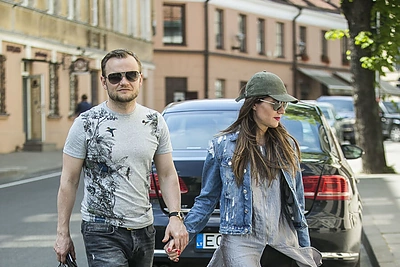 Darius ir Justė Pinkevičiai