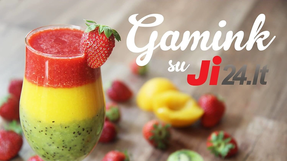 Vaisių ir uogų kokteilis