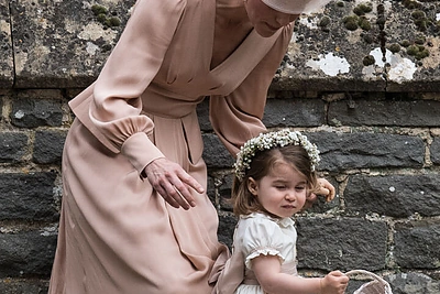 Kembridžo kunigaikštienė Catherine su vaikais