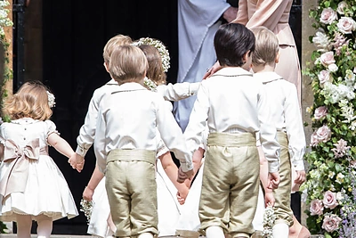 Kembridžo kunigaikštienė Catherine su vaikais