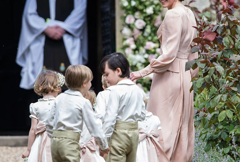 Kembridžo kunigaikštienė Catherine su vaikais
