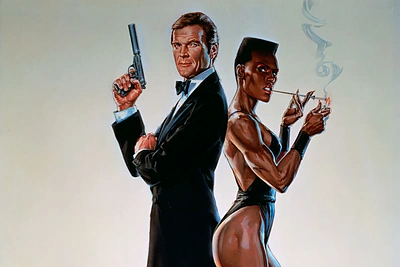 Aktorius Rogeris Moore'as išgarsėjo Džeimso Bondo vaidmeniu