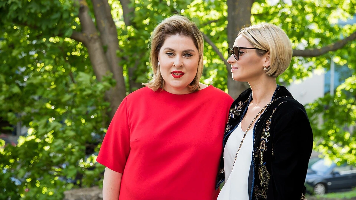 Dovilė Filmanavičiūtė ir Agnė Jagelavičiūtė