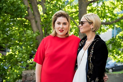 Dovilė Filmanavičiūtė ir Agnė Jagelavičiūtė