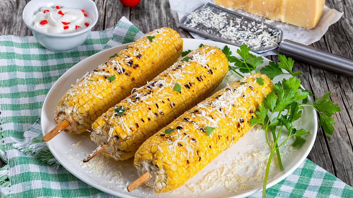 Keptos kukurūzų burbuolės