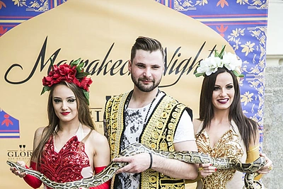 Marakešo naktis „Glory“ baro terasoje