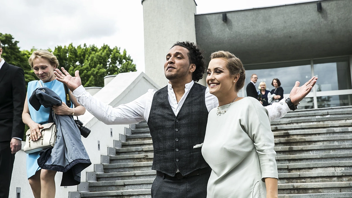 Vilniuje susituokė Laura Želnytė ir Yamel Gonzalez Portales