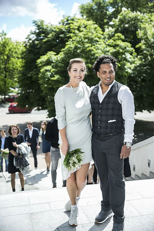 Vilniuje susituokė Laura Želnytė ir Yamel Gonzalez Portales