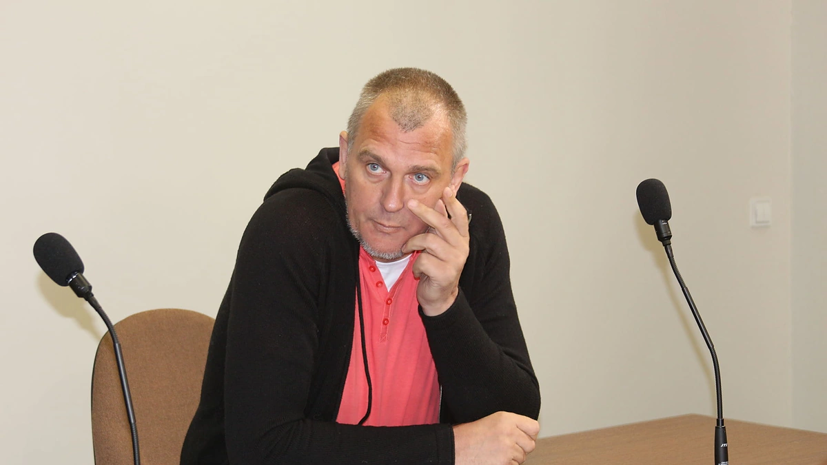 Gintaras Einikis Klaipėdos miesto apylinkės teisme / A.Jašinskienės/15min.lt nuotr.