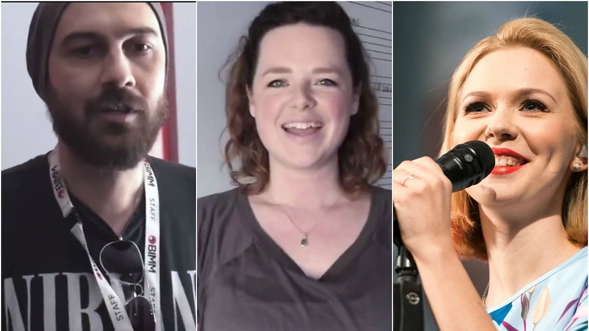 Monika Linkytė savo bičiulių Londone paprašė uždainuoti lietuviškai