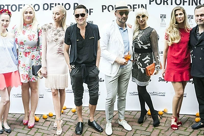 Saulėtą vakarą garsenybes subūrė itališka fiesta