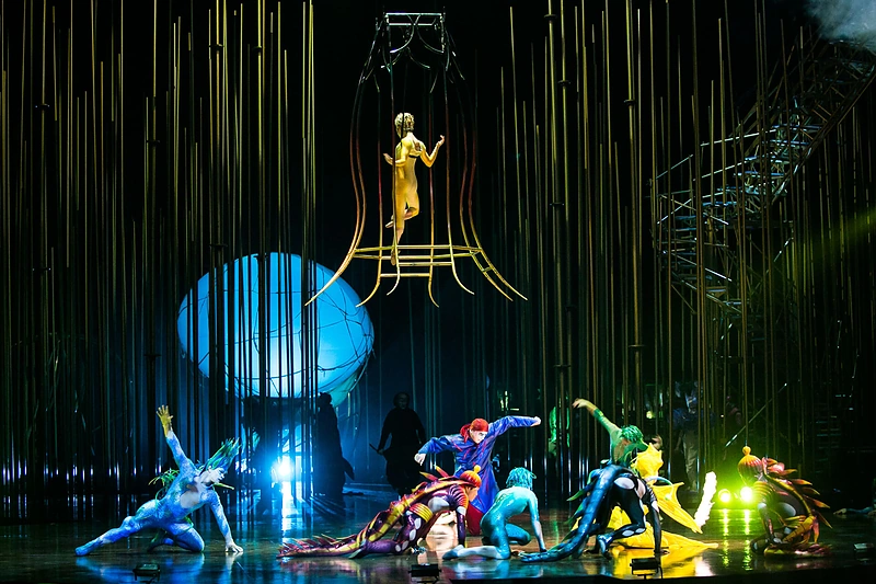 Vilniuje pristatytas „Cirque du Soleil“ spektaklis „Varekai“