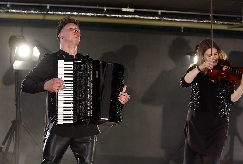 Martyno Livickio koncerto akimirka