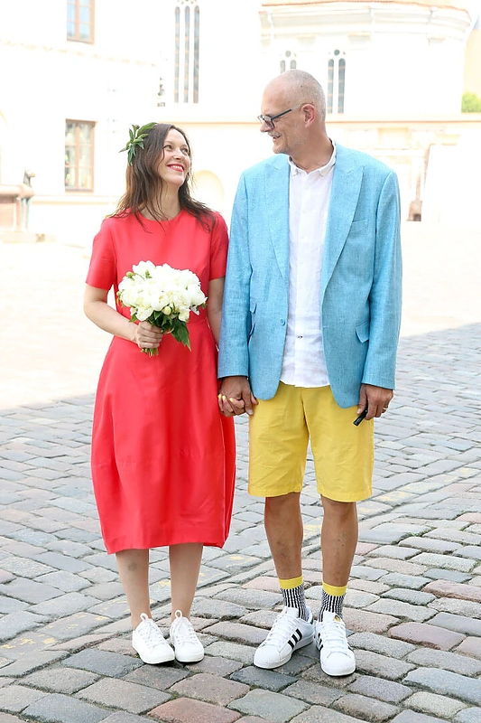 Mariaus Jonučio ir Linos Dūdaitės vestuvių akimirka