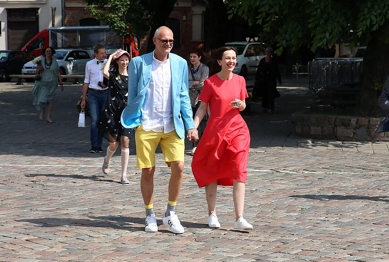 Mariaus Jonučio ir Linos Dūdaitės vestuvių akimirka