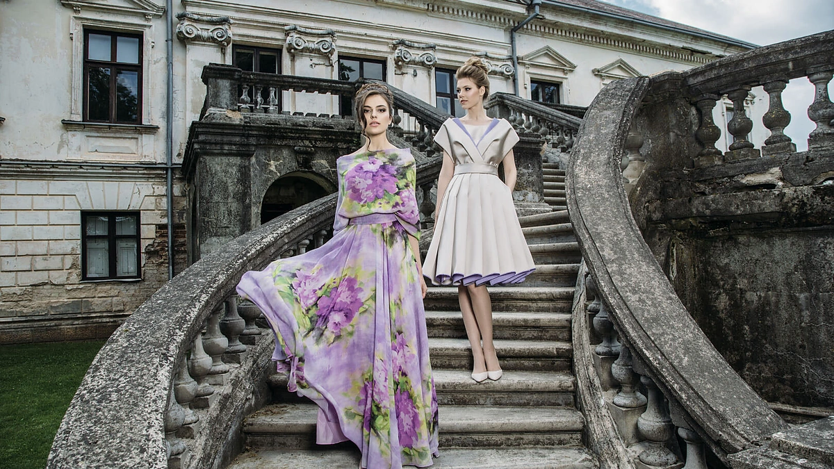 Dizainerės Audronės Bunikienės drabužių kolekcija „La Dolce Vita“