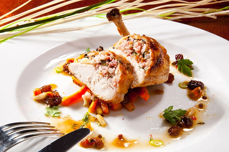 Įdarytos vištienos blauzdelės