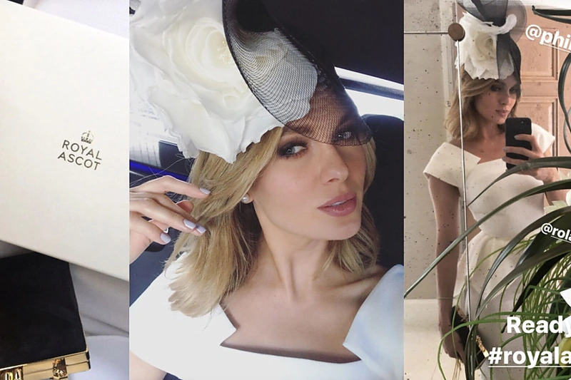 Karališkosiose Askoto žirgų lenktynėse – aristokratiško grožio Asta Valentaitė