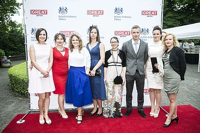 Karalienės Elizabeth II gimtadienio šventė Jungtinės Karalystės ambasadoje Vilniuje