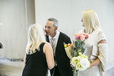 Perkusininkas Pavelas Giunteris vedė Eglę Tomkevičienę