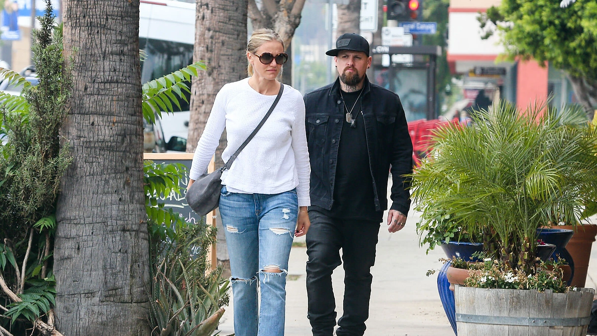 Cameron Diaz ir Benji Maddenas